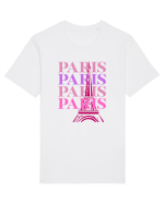 Paris Tricou mânecă scurtă Unisex Rocker