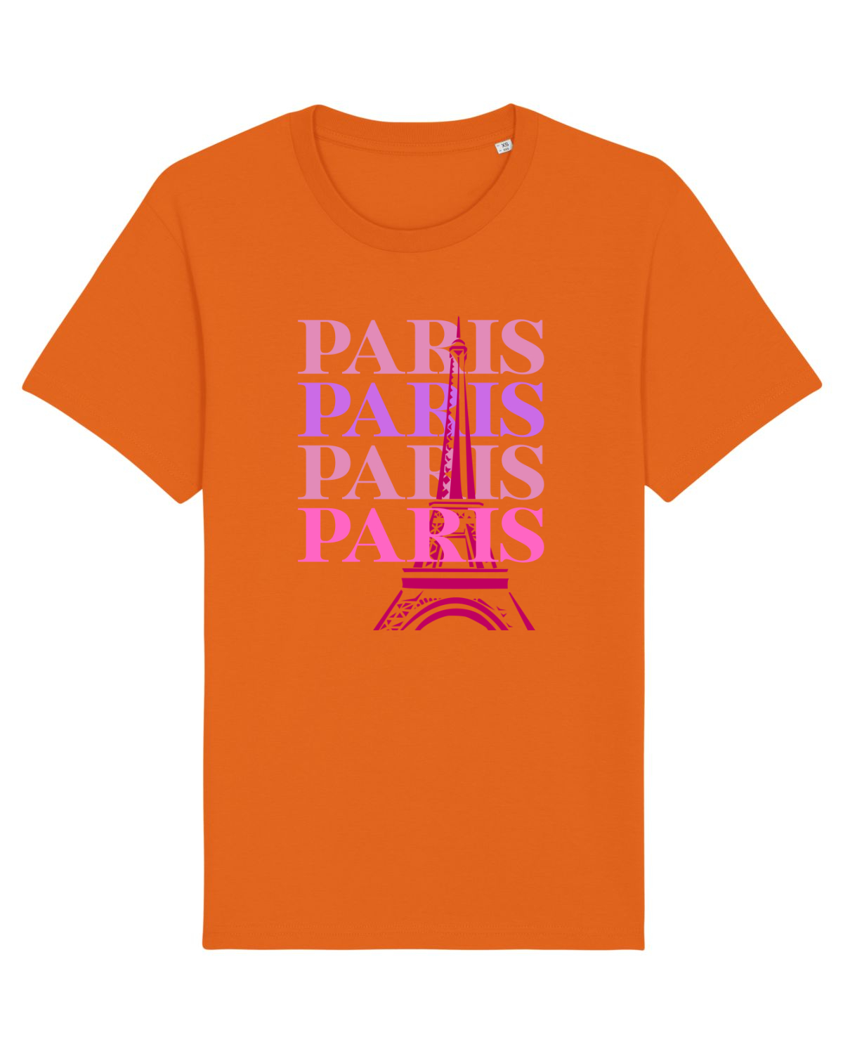Tricou mânecă scurtă Unisex Rocker Bright Orange