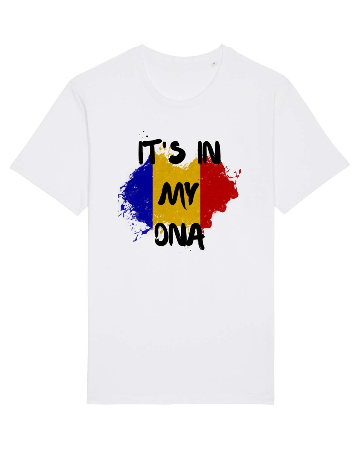 Tricou mânecă scurtă Unisex Rocker White