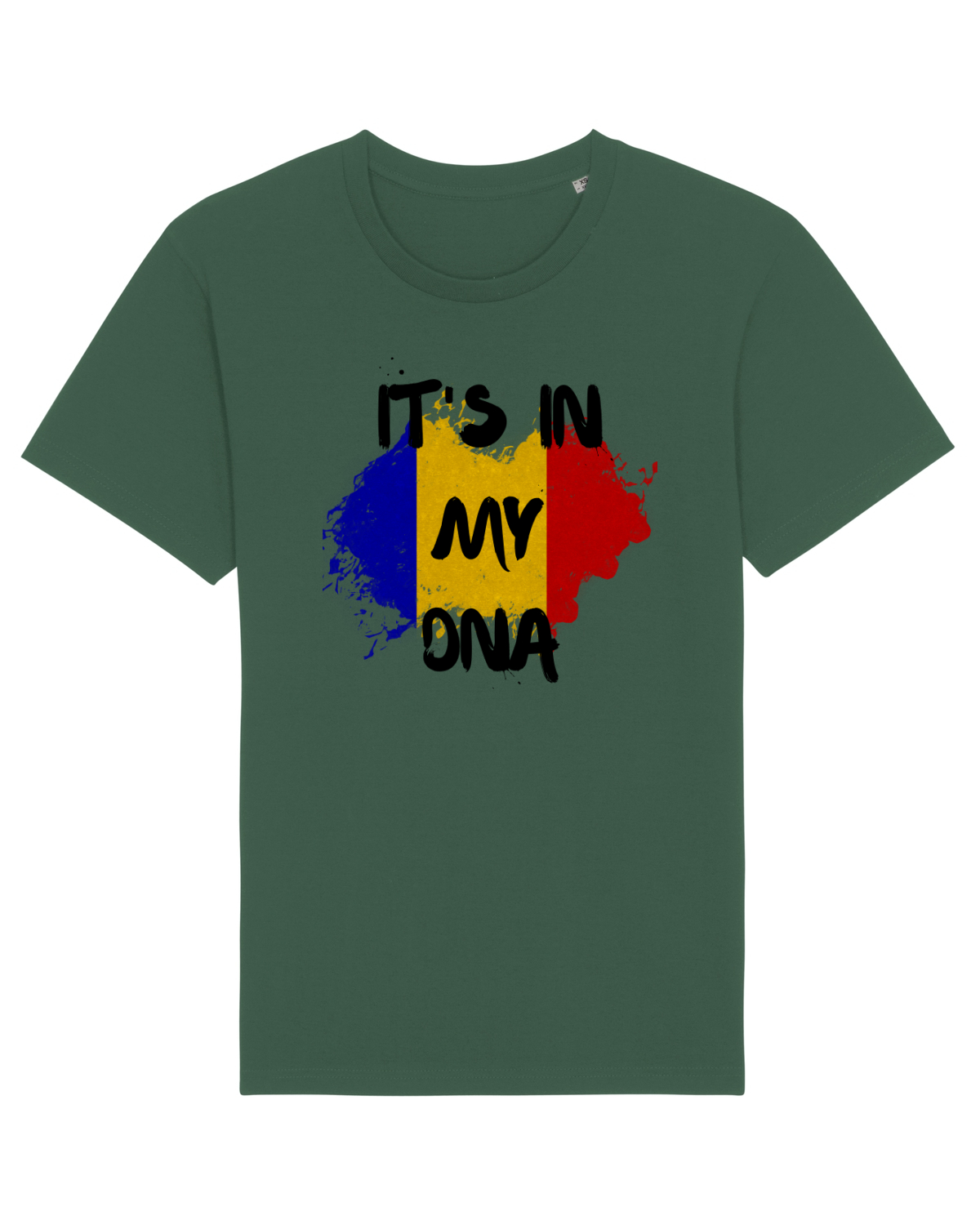 Tricou mânecă scurtă Unisex Rocker Bottle Green