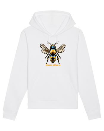 ALBINA 4 - KEEP CALM AND BUZZ ON White