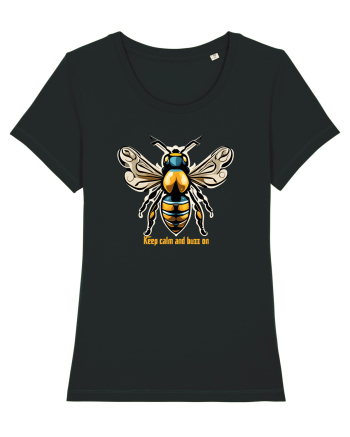 ALBINA 4 - KEEP CALM AND BUZZ ON Black