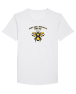 ALBINA 5 - FLOAT LIKE A BUTTERFLY, STING LIKE A BEE Tricou mânecă scurtă guler larg Bărbat Skater