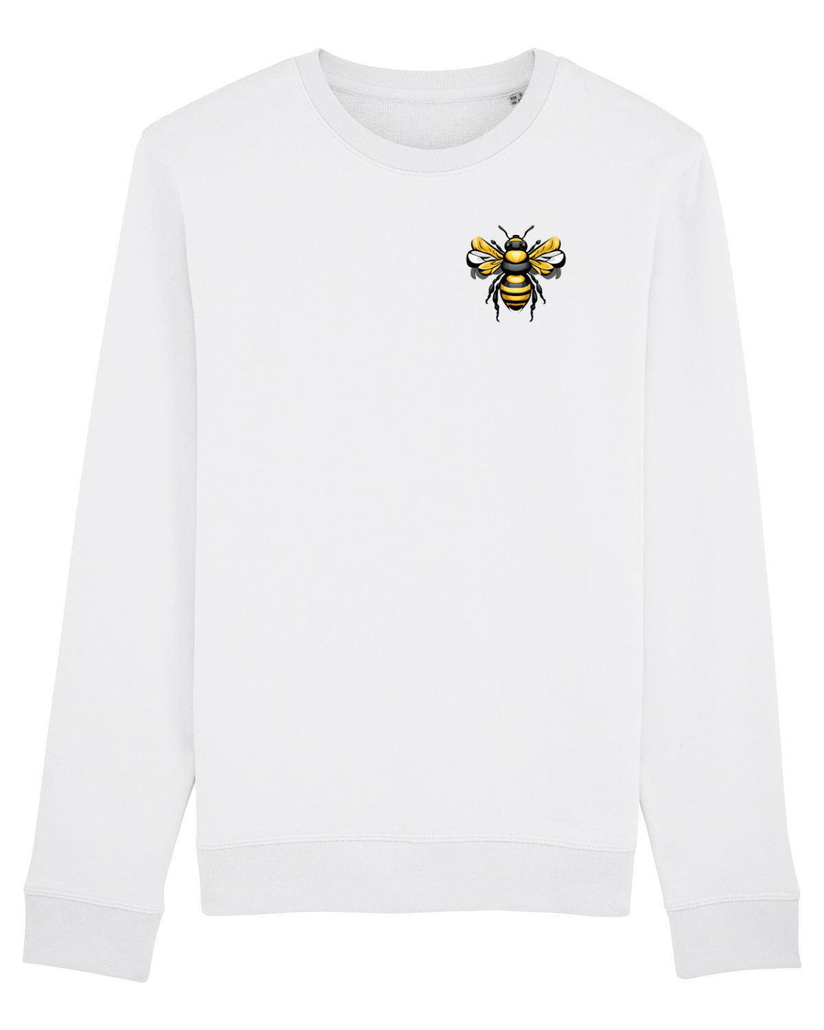 Bluză mânecă lungă Unisex Rise White