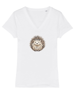 ARICI 1 Tricou mânecă scurtă guler V Damă Evoker
