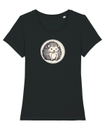 ARICI 2 Tricou mânecă scurtă guler larg fitted Damă Expresser