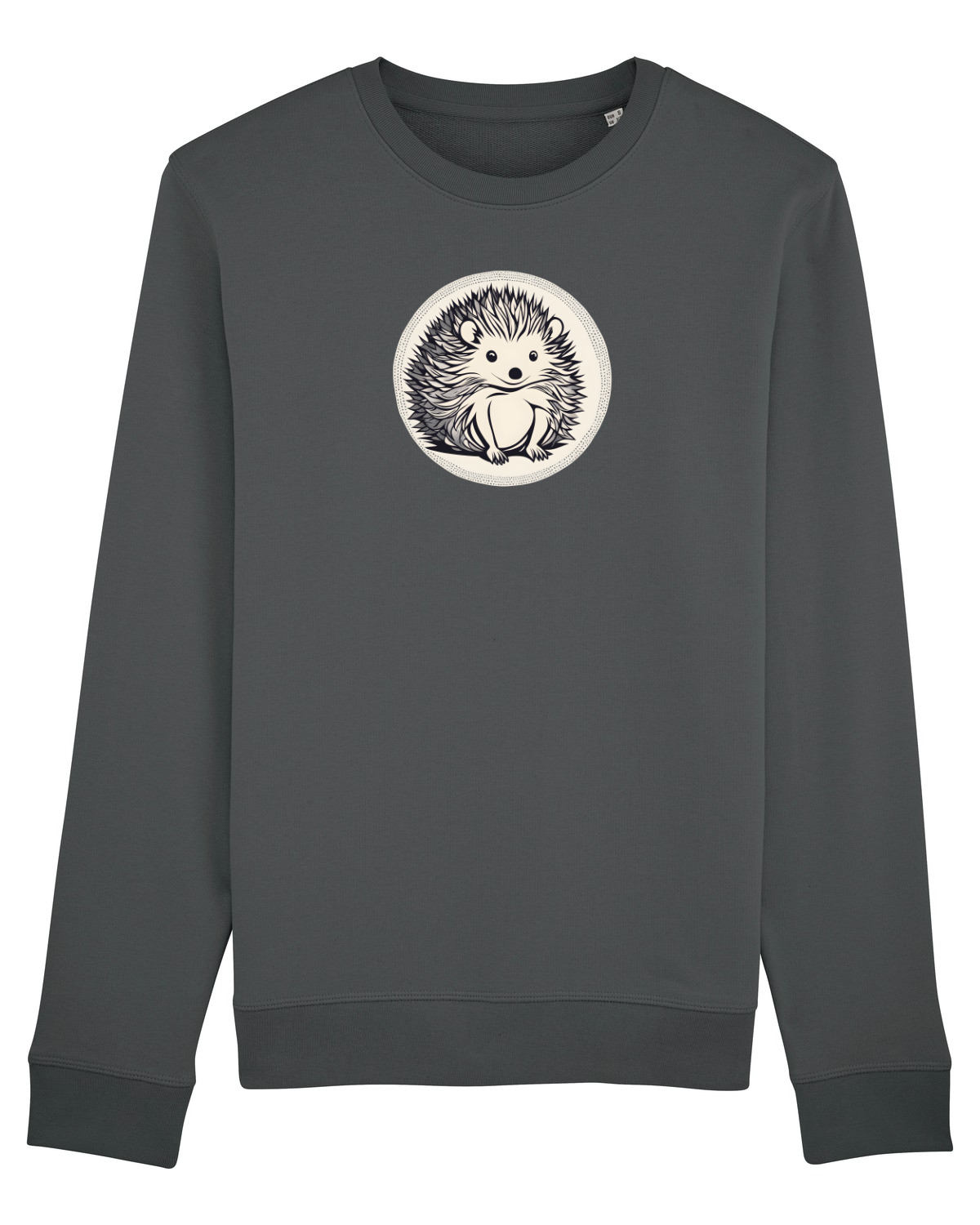 Bluză mânecă lungă Unisex Rise Anthracite