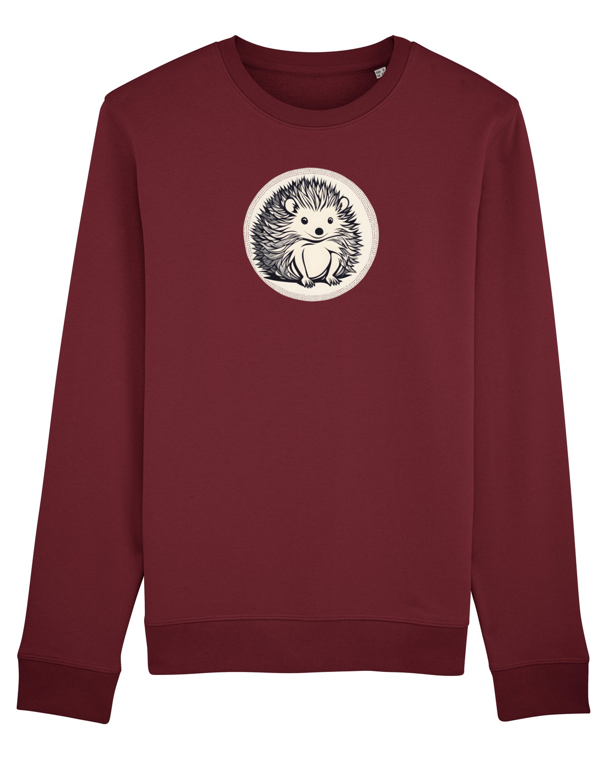 Bluză mânecă lungă Unisex Rise Burgundy