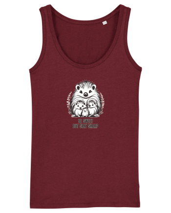ARICI 3  MAMA & PUI - BE SWEET, BUT STAY SHARP! (FII DRAGUT, DAR NU FRAIER) Burgundy