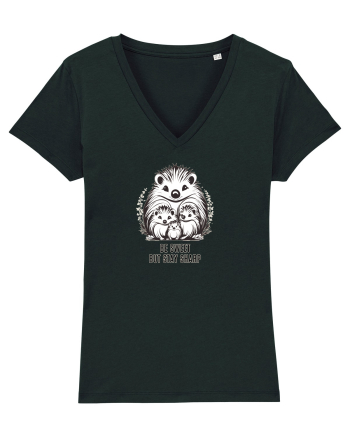 ARICI 3  MAMA & PUI - BE SWEET, BUT STAY SHARP! (FII DRAGUT, DAR NU FRAIER) Black