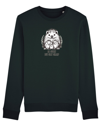 ARICI 3  MAMA & PUI - BE SWEET, BUT STAY SHARP! (FII DRAGUT, DAR NU FRAIER) Black