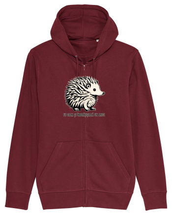 ARICI 4 - FII CALM SI IMBRATISEAZA UN ARICI Burgundy
