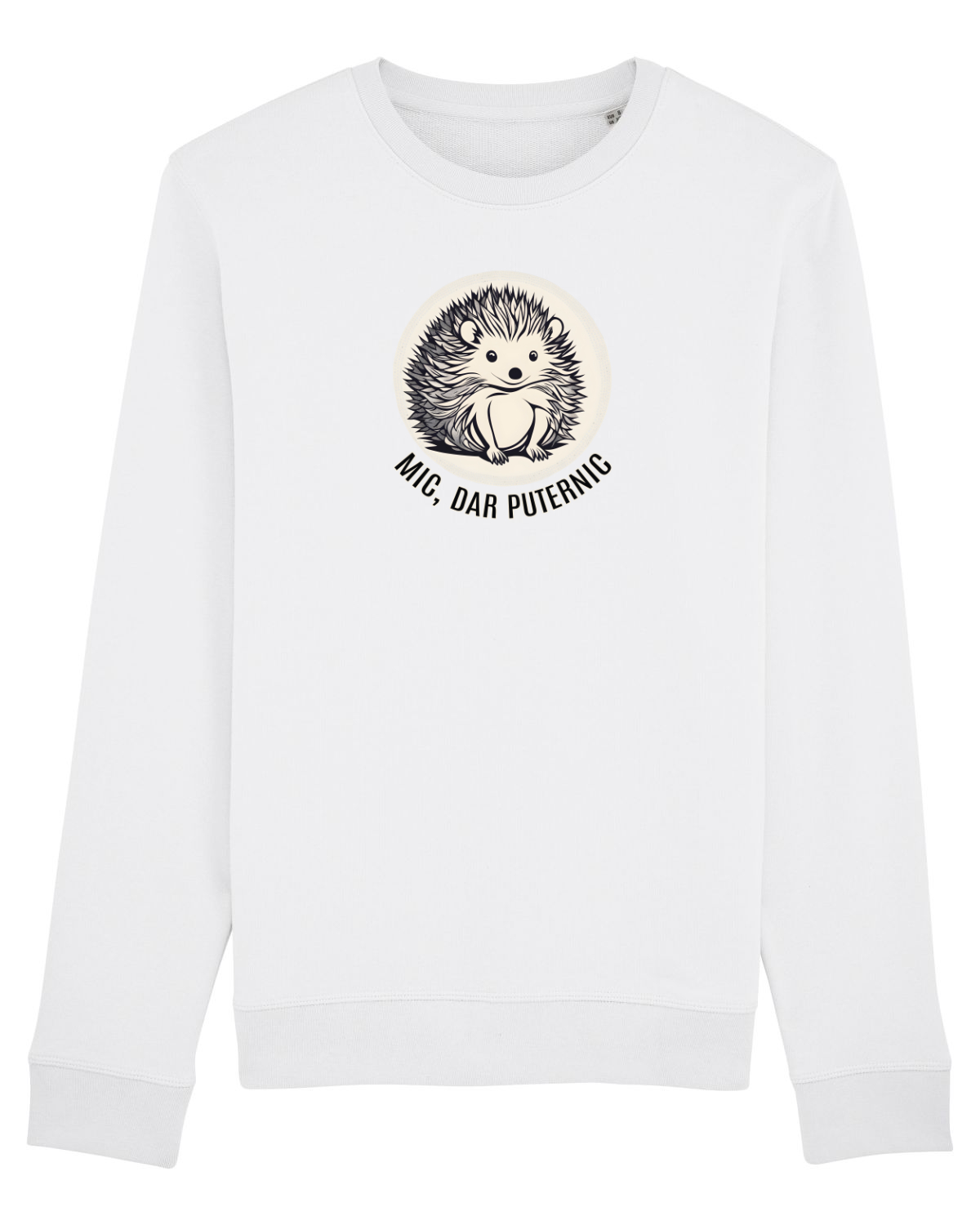Bluză mânecă lungă Unisex Rise White