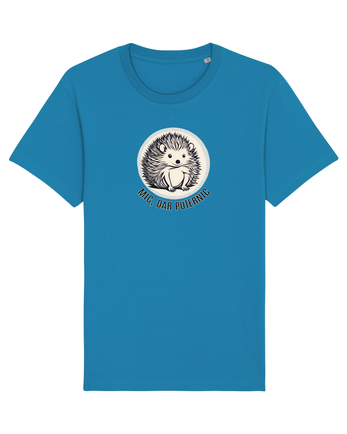 Tricou mânecă scurtă Unisex Rocker Azur