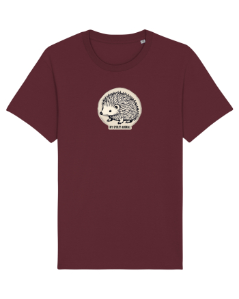 ARICI 8- MY SPIRIT ANIMAL Burgundy