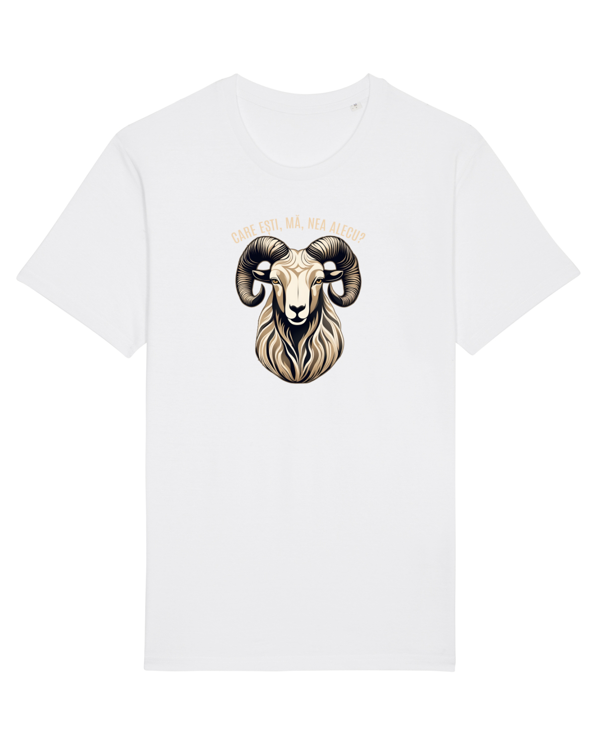 Tricou mânecă scurtă Unisex Rocker White