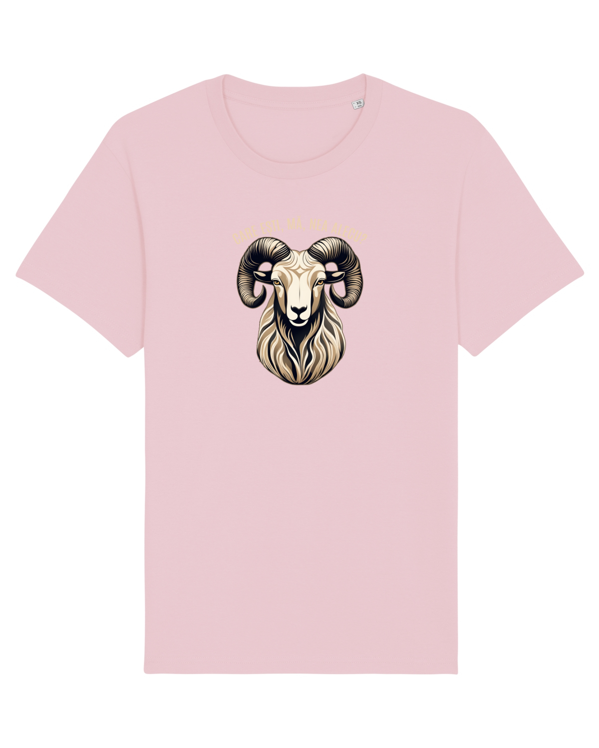 Tricou mânecă scurtă Unisex Rocker Cotton Pink