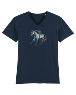 CAL IN ALERGARE - GALOP 1 Tricou mânecă scurtă guler V Bărbat Presenter