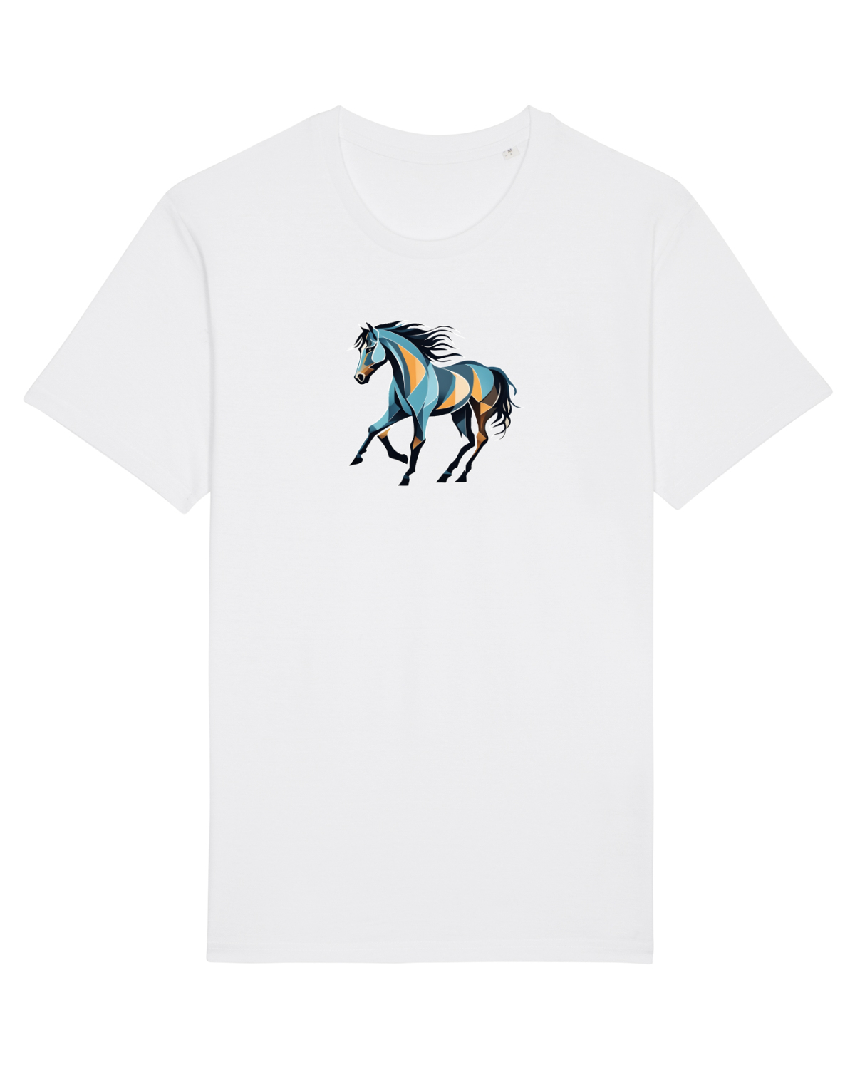 Tricou mânecă scurtă Unisex Rocker White