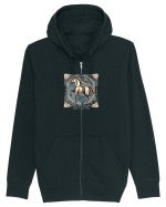 CAL IN ALERGARE - TRAP - BORN TO BE FREE Hanorac cu fermoar Unisex Connector