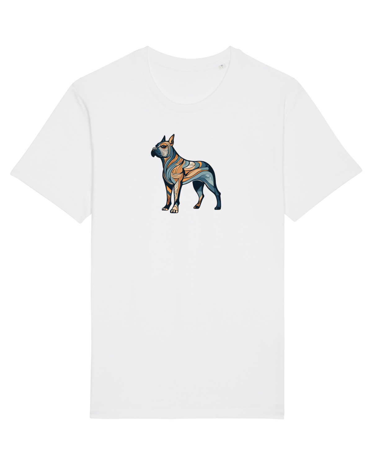 Tricou mânecă scurtă Unisex Rocker White