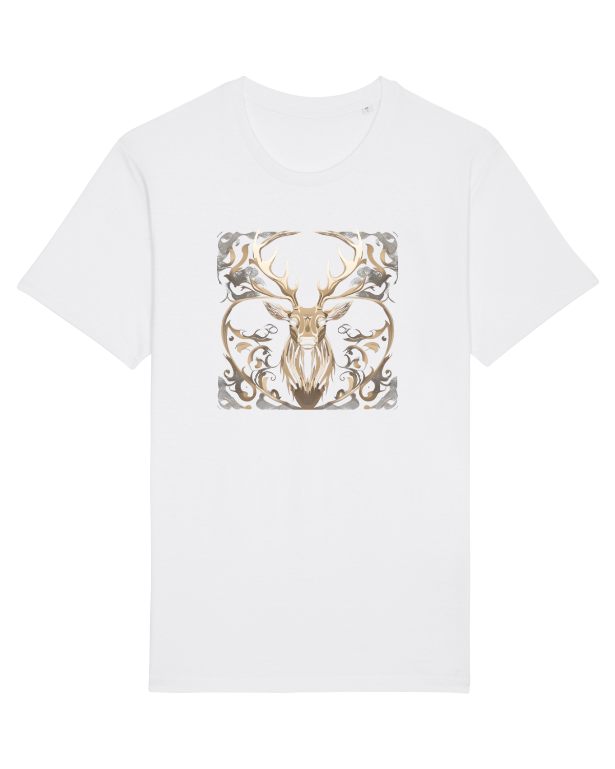 Tricou mânecă scurtă Unisex Rocker White