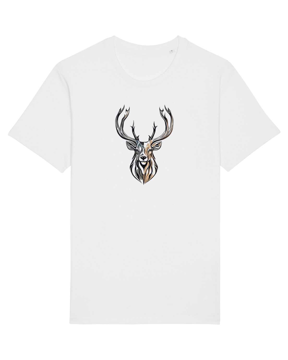 Tricou mânecă scurtă Unisex Rocker White
