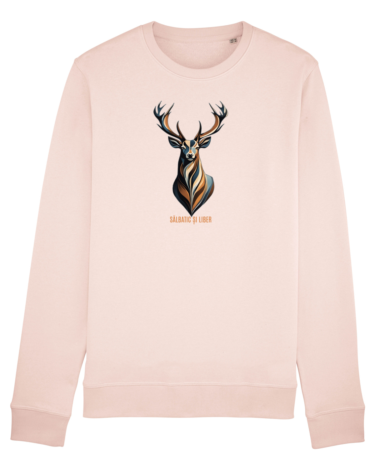 Bluză mânecă lungă Unisex Rise Candy Pink