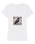 CORB 5 Tricou mânecă scurtă guler V Damă Evoker