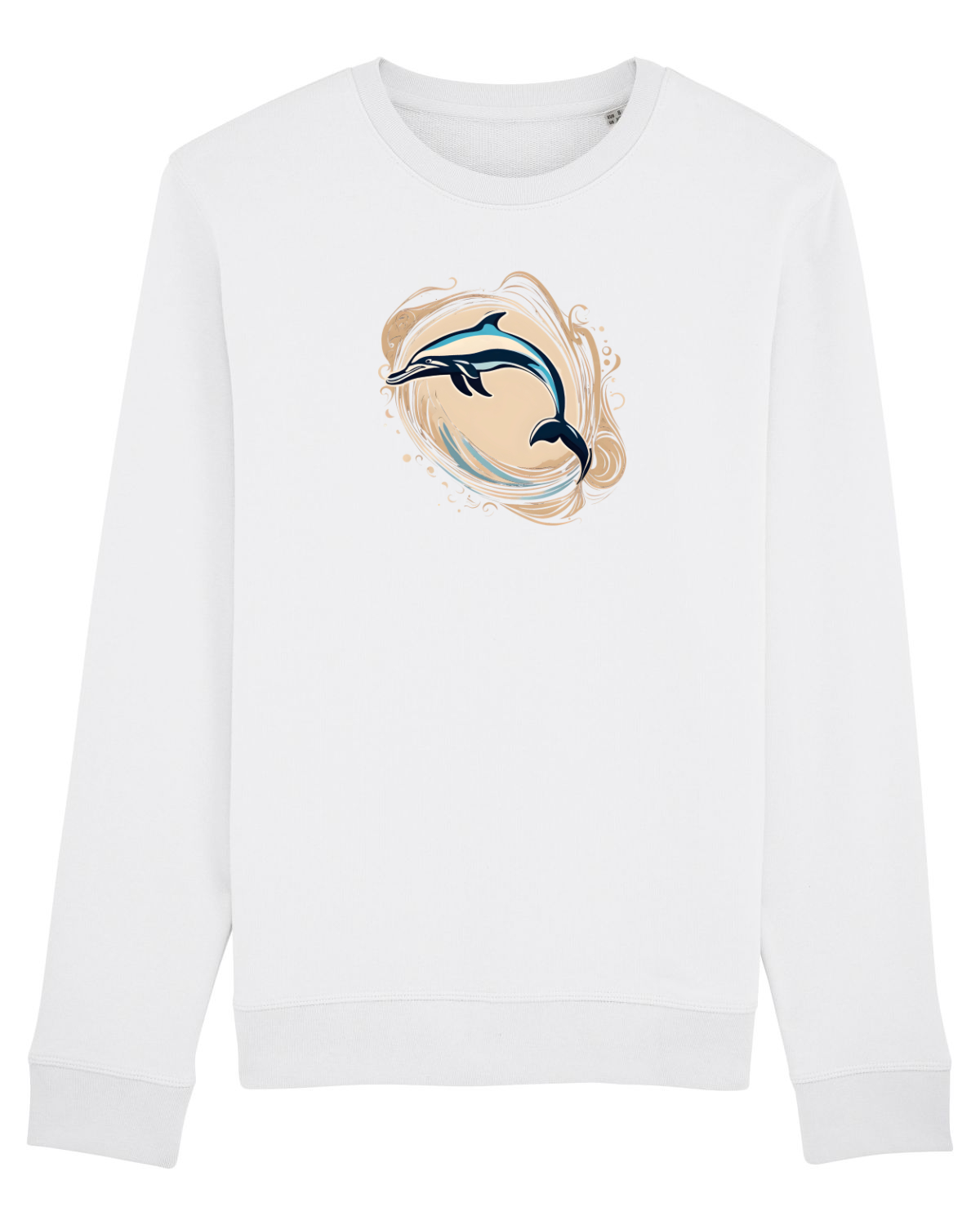 Bluză mânecă lungă Unisex Rise White