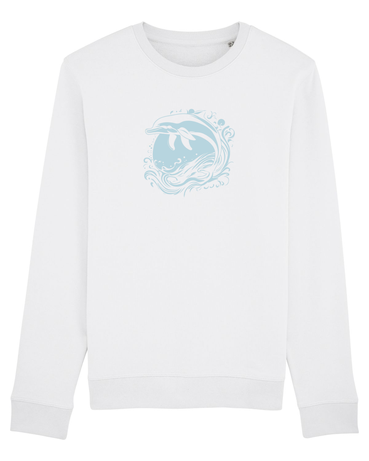 Bluză mânecă lungă Unisex Rise White
