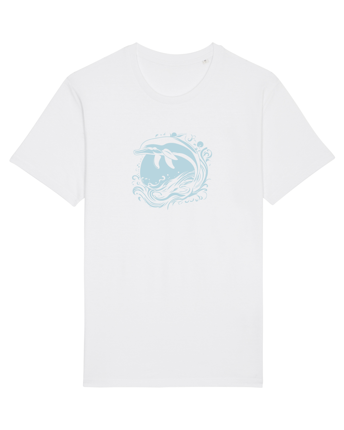 Tricou mânecă scurtă Unisex Rocker White