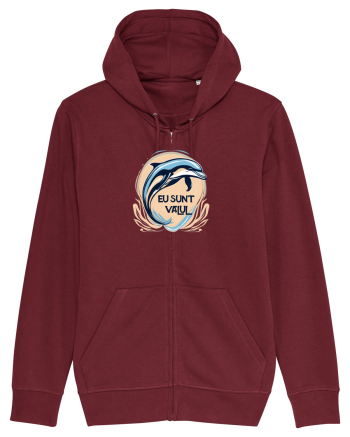 DELFIN  3 - SARIND DIN APA - EU SUNT VALUL Burgundy