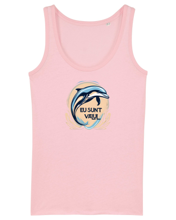 DELFIN  3 - SARIND DIN APA - EU SUNT VALUL Cotton Pink