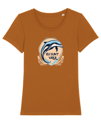 DELFIN  3 - SARIND DIN APA - EU SUNT VALUL Roasted Orange