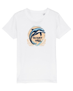 DELFIN  3 - SARIND DIN APA - EU SUNT VALUL Tricou mânecă scurtă  Copii Mini Creator