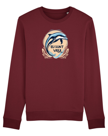 DELFIN  3 - SARIND DIN APA - EU SUNT VALUL Burgundy