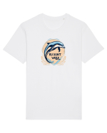 DELFIN  3 - SARIND DIN APA - EU SUNT VALUL Tricou mânecă scurtă Unisex Rocker