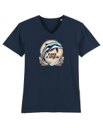 DELFIN  4 - MAKE A SPLASH Tricou mânecă scurtă guler V Bărbat Presenter