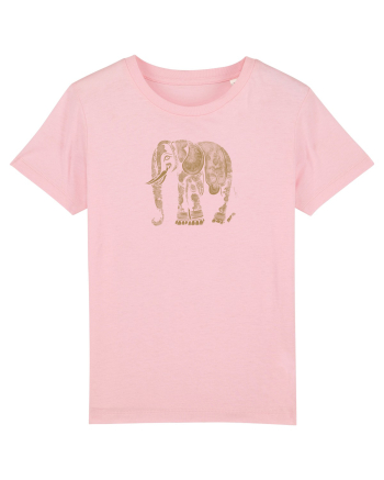 ELEFANT 1 - STIL TATUAJ HENNA  Cotton Pink