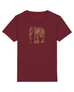 ELEFANT 1 - STIL TATUAJ HENNA  Tricou mânecă scurtă  Copii Mini Creator