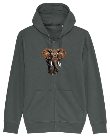 ELEFANT 2 - AFRICAN  -  TRIBAL Anthracite