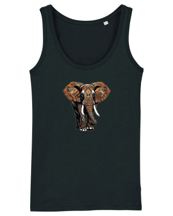 ELEFANT 2 - AFRICAN  -  TRIBAL Black