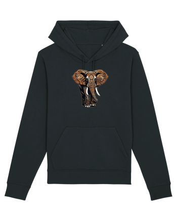 ELEFANT 2 - AFRICAN  -  TRIBAL Black