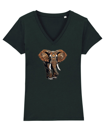 ELEFANT 2 - AFRICAN  -  TRIBAL Black