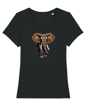 ELEFANT 2 - AFRICAN  -  TRIBAL Black