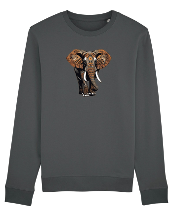 ELEFANT 2 - AFRICAN  -  TRIBAL Anthracite