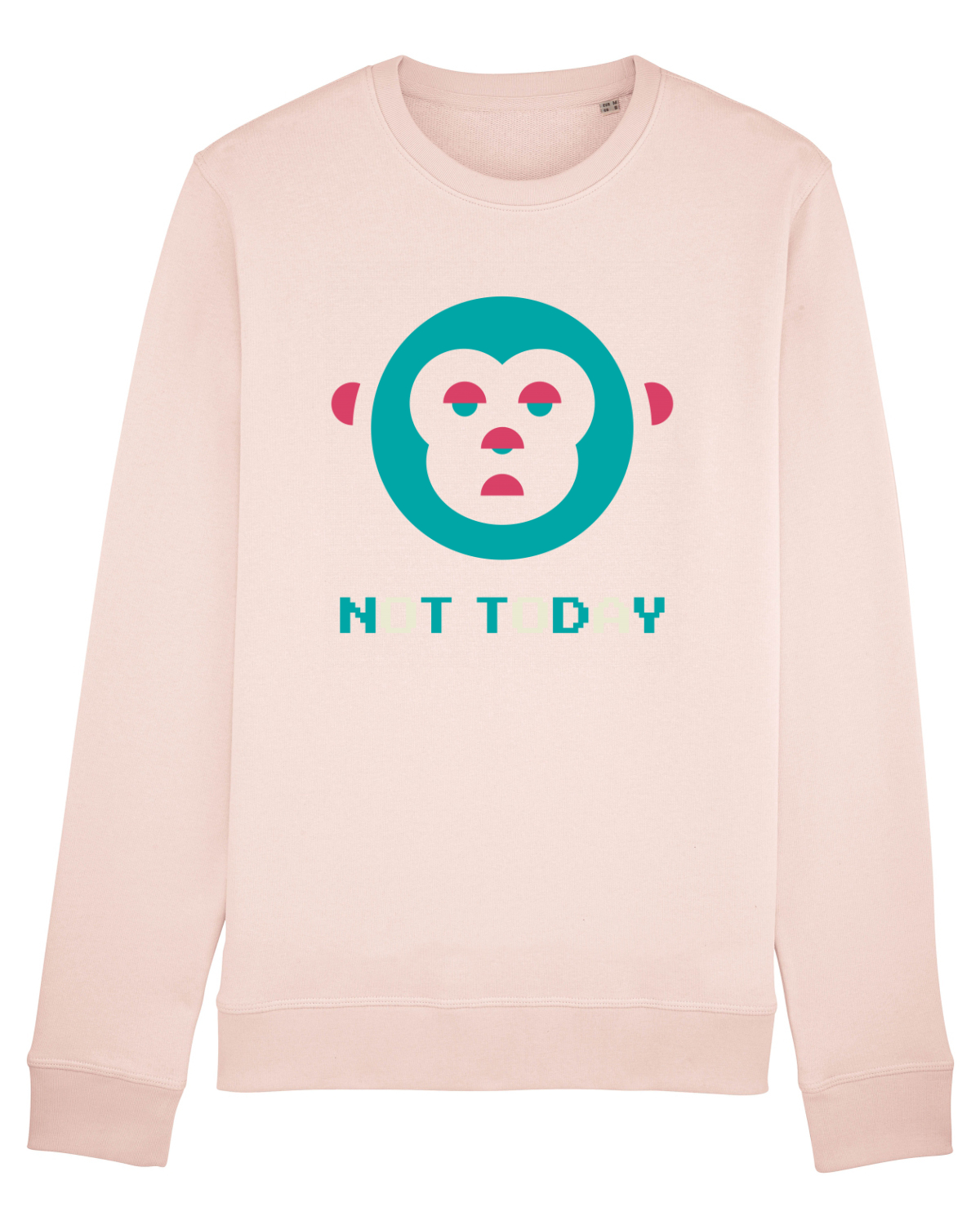 Bluză mânecă lungă Unisex Rise Candy Pink