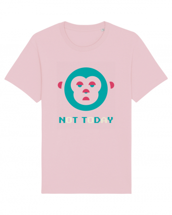 Not Today Monkey Cotton Pink