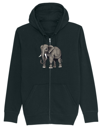 ELEFANT 3 -  INDIAN -  TRIBAL Black